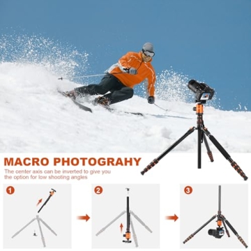 80/85" Heavy Duty Tripod for Camera and Phone