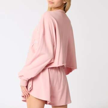 Chic KOSUSANILL Women 2 Piece Pearl Bow Sets for Style