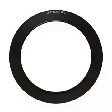 LEE 202536 Adapter Ring, 3.0 inches (77 mm), 3.9 inches (100 mm) Wide for Filter Holder