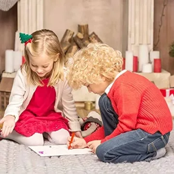 EODVICS 30Pcs Invisible Ink Pens with UV Light for Kids