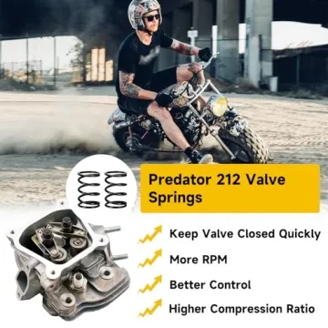 HIAORS 18lb Valve Springs for Enhanced Engine Performance