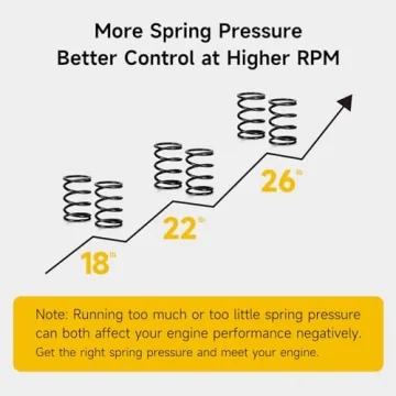 HIAORS 18lb Valve Springs for Enhanced Engine Performance