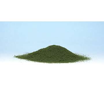 Hobby City Fine Turf Green Grass for Dioramas and Layouts