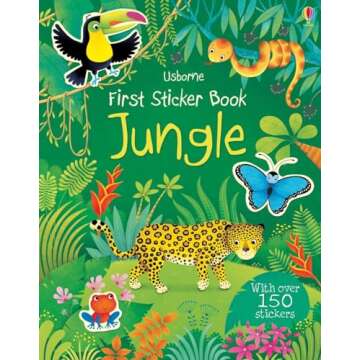 Jungle (Usborne First Sticker Book) - Fun Learning Adventure