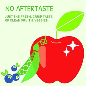 Veggie Wash Fruit and Vegetable Wash, Ideal for Cleaning Produce, 16 Fluid Ounce, Pack of 3