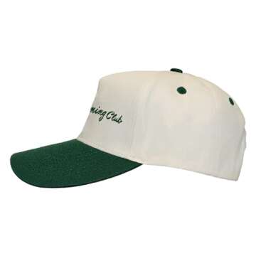 Trucker Hats for Men Women Vintage Two Tone Country Cowboy Hat Retro Western Snapback Cap