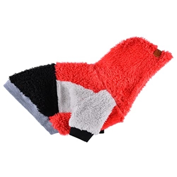 Stylish Dog Sweater Hoodie for Small Dogs Winter Wear