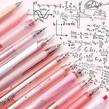 FourCandies 12Pack Pastel Gel Ink Pen Set for Elegant Writing