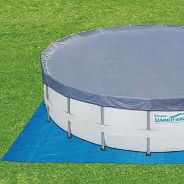Summer Waves 16ft x 48in Elite Metal Frame Above Ground Pool Set w/Filter Pump