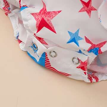 Noubeau Toddler 4th of July Dress for Kids
