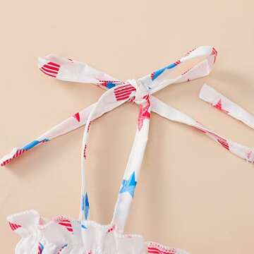Noubeau Toddler 4th of July Dress for Kids