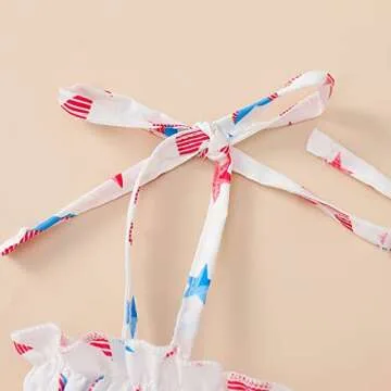 Noubeau Toddler 4th of July Dress for Kids