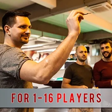 Blesion Electronic Dart Board Set with 27 Game Options