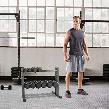 Durable CAP Barbell 24" Utility Rack for Dumbbells