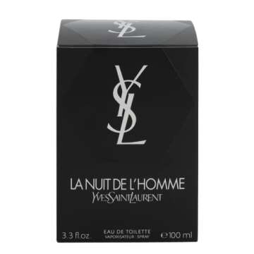 Yves Saint Laurent La Nuit De L'Homme by Yves Saint Laurent for Men - 3.3 oz EDT Spray