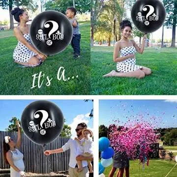 Exciting Baby Gender Reveal Confetti Balloon Kit