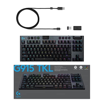 Logitech G915 TKL Wireless Mechanical Gaming Keyboard