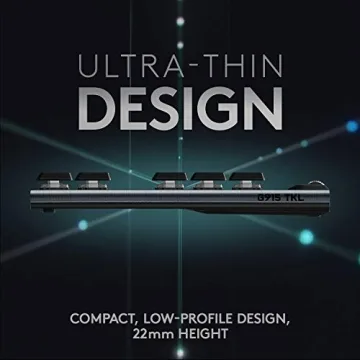 Logitech G915 TKL Wireless Mechanical Gaming Keyboard