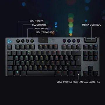 Logitech G915 TKL Wireless Mechanical Gaming Keyboard