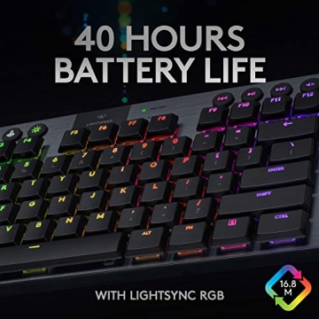 Logitech G915 TKL Wireless Mechanical Gaming Keyboard