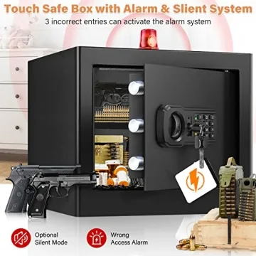 Fireproof Waterproof Home Safe 1.2 Cubic Capacity