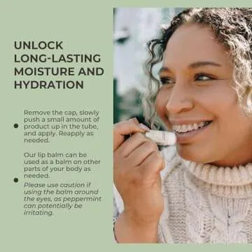 Earthling Co. Organic Mint Lip Balm - Eco-Friendly Care