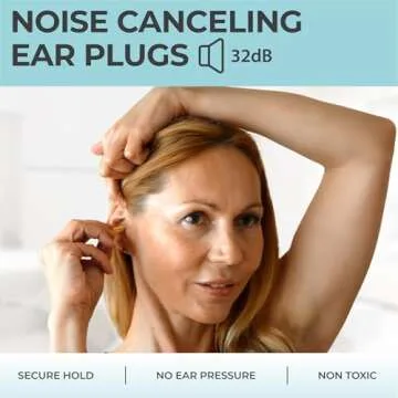 PQ Small Ear Plugs - 40 Noise Cancelling Foam Earplugs