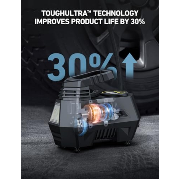 AstroAI Portable Tire Inflator with LED & Digital Gauge