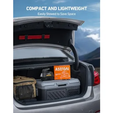 AstroAI Portable Tire Inflator with LED & Digital Gauge