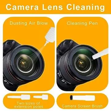 20 in 1 Multi-Functional Portable Electronic Cleaning Kit, Computer Keyboard Cleaner Brush Kit, Laptop Phone Screen Keyboard Airpod Cleaner Kit for Computer, Camera Lens, Keyboard, Headphones