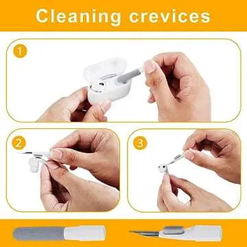 20 in 1 Multi-Functional Portable Electronic Cleaning Kit, Computer Keyboard Cleaner Brush Kit, Laptop Phone Screen Keyboard Airpod Cleaner Kit for Computer, Camera Lens, Keyboard, Headphones