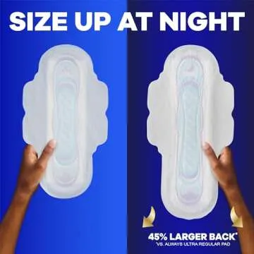 Always Ultra Thin Feminine Pads with Wings - 126 Count