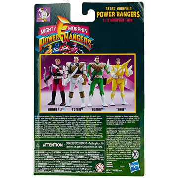 Power Rangers Retro-Morphin White Ranger Action Figure