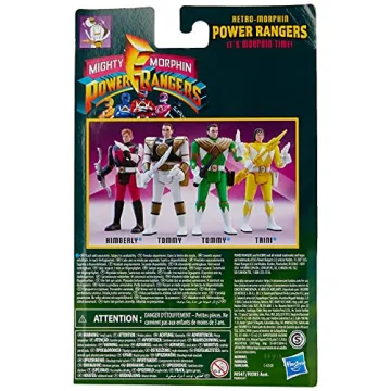 Power Rangers Retro-Morphin White Ranger Action Figure