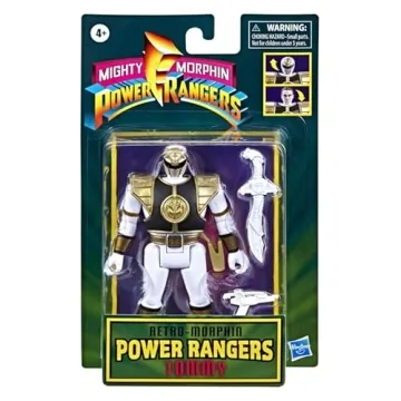 Power Rangers Retro-Morphin White Ranger Action Figure