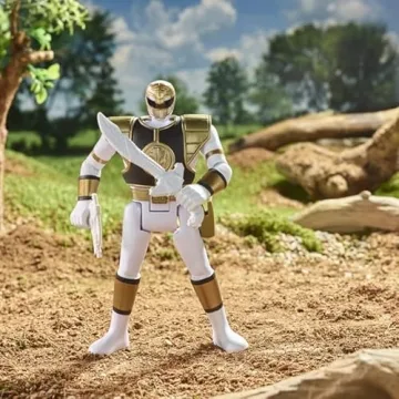 Power Rangers Retro-Morphin White Ranger Action Figure