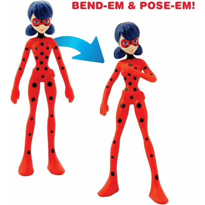 Bend-EMS Miraculous Ladybug Bendable Action Figures