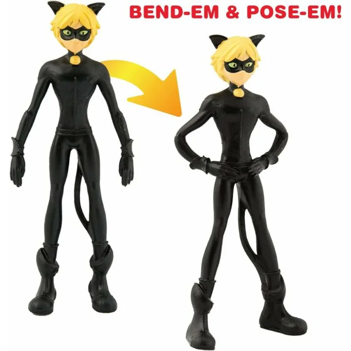 Bend-EMS Miraculous Ladybug Bendable Action Figures