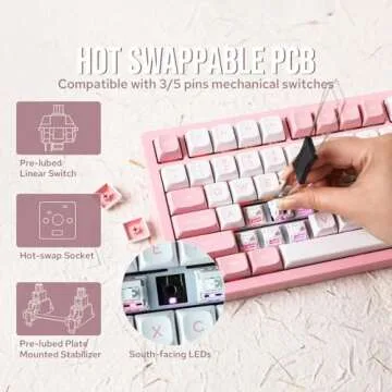 EPOMAKER Galaxy80 Mechanical Keyboard with RGB Lighting