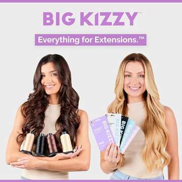 Big Kizzy Ultra Stick Replacement Tape - Secure Hair Hold