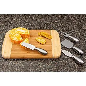 Cheese Knives: BlizeTec Cheese Slicer & Cutter Set (4 pcs)
