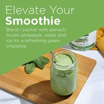 Four Sigmatic Superfood Protein Organic Plant-Based Protein with Chaga Mushroom & Ashwagandha | Supports Immune Function & Muscle Repair | Portable | Unflavored | 10 Count