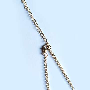 LOXASUM Long Necklace Bohemian Multi-colored Tassel Elegant Jewelry Choker Adjustable for Women Ladies Gift for Mother's Day Birthday Christmas Holidays (LIGHT)