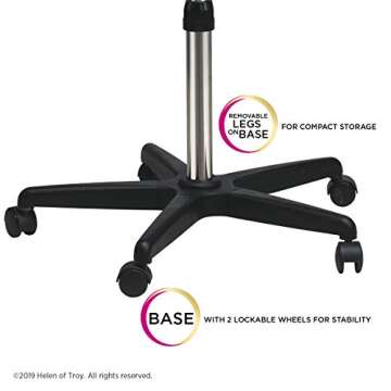 Gold 'N Hot Professional Ionic Stand Bonnet Hair Dryer | Deep and Tourmaline-Infused Conditioning