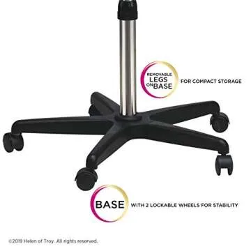 Gold 'N Hot Professional Ionic Stand Bonnet Hair Dryer | Deep and Tourmaline-Infused Conditioning