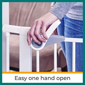 38.1" Walk-Thru Gate for Pets - Pressure Mounted