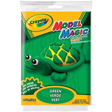 Crayola 4 oz Pouch Model Magic, Green CRY574445 Case of 12 Packs