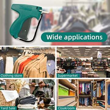 2006pcs Tagging Gun Set with 1600 Fasteners for Clothing