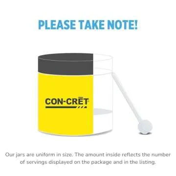 CON-CRET Creatine HCl Powder | Muscle, Cognitive, Cellular Energy Support | No Bloating or Cramps | USA Made & NSF Certified | Pineapple (64 Serving)