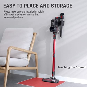 ENGINDOT Cordless Vacuum Cleaner with 23Kpa Suction Power